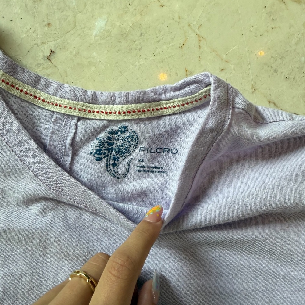 Purple Free People Loose T shirt